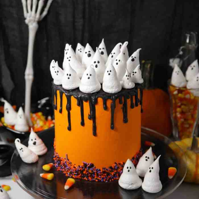 Halloween deko für kuchen