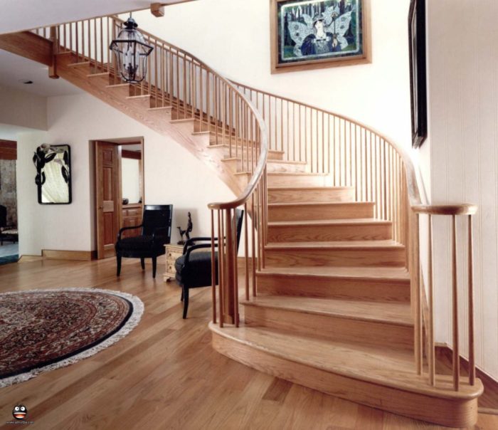 Staircase designs modern steel ideas wood materials adorable interior